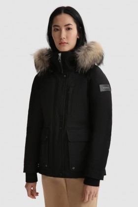 Woolrich Yetna with Drawstring Women's Parka Jackets Black