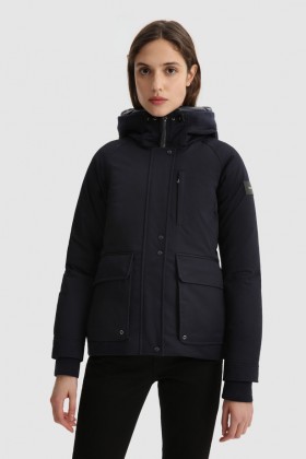Woolrich Yetna with Adjustable Drawstring Women's Parka Jackets Blue